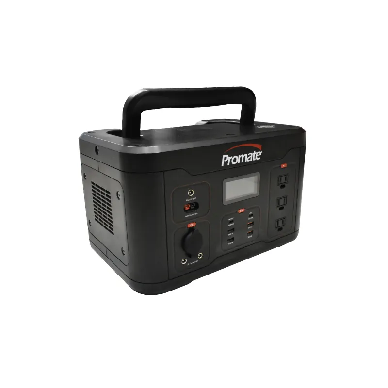 PROMATE POWER STATION #1000 BLACK STEEL 1000 WATTS PORTABLE SQUARE